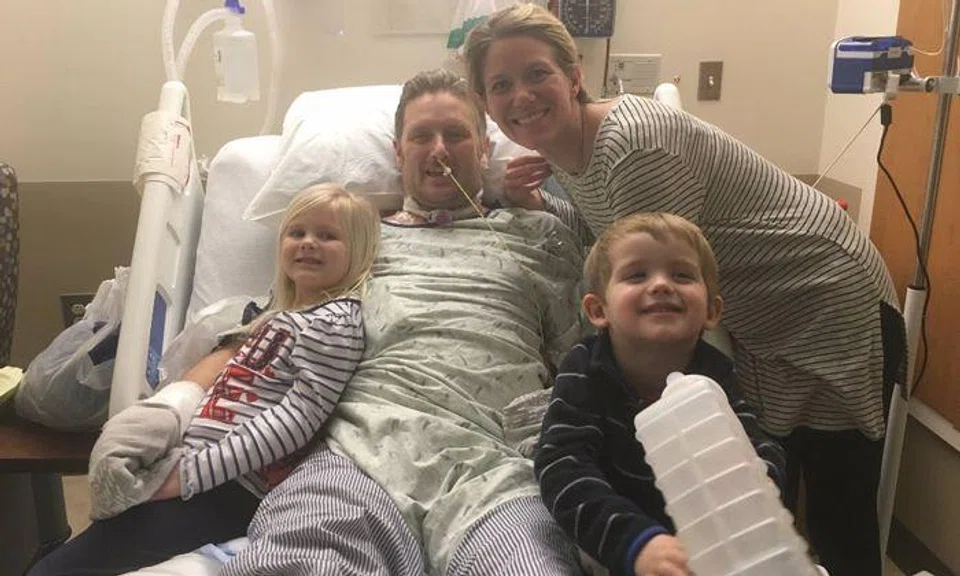 Man's rare throat infection leads to amputations of hands and feet