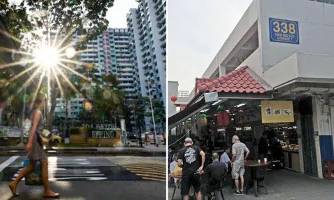 Toa Payoh is the most expensive place to live in Singapore for expats while Ang Mo Kio most affordable, according to a 2024 study. Photos The Straits Times