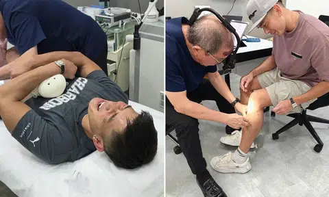 Singapore actor Elvin Ng needed steroid injections after developing an allergic reaction to sandfly bites.