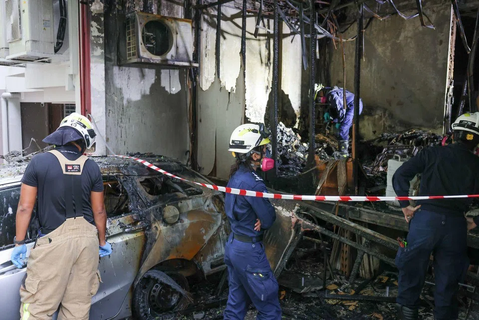 At around 12.50pm on April 9, SCDF officers arrived for investigations.