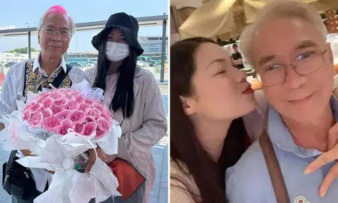 No more glass barrier: Actor Lee Lung Kei, 74, reunites with fiancee, 37, after her release from jail