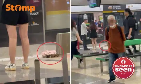 Power bank in woman’s bag catches fire at Woodlands MRT