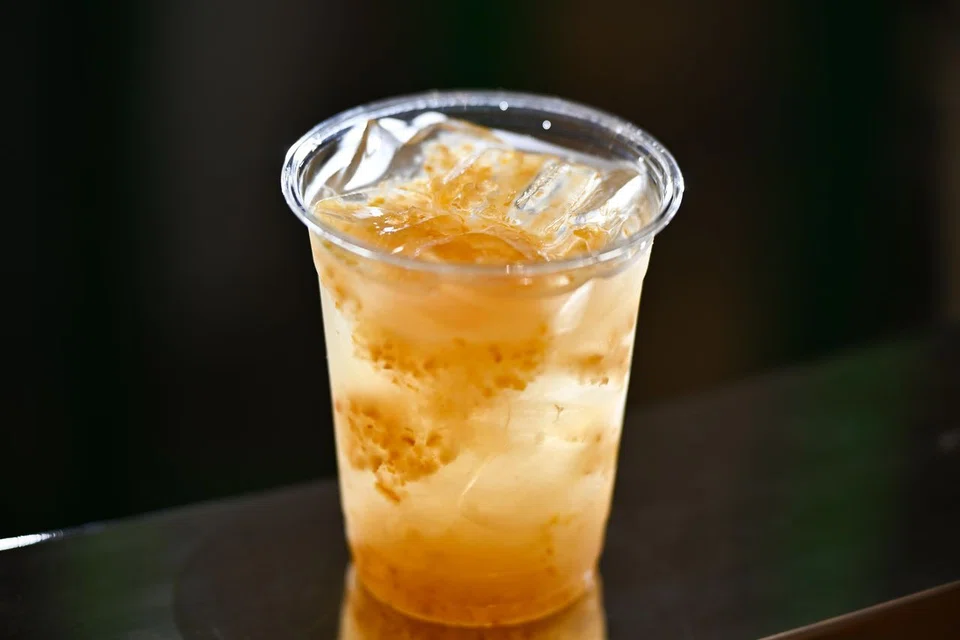 Yuzu Tea at Jinjja Kitchen.