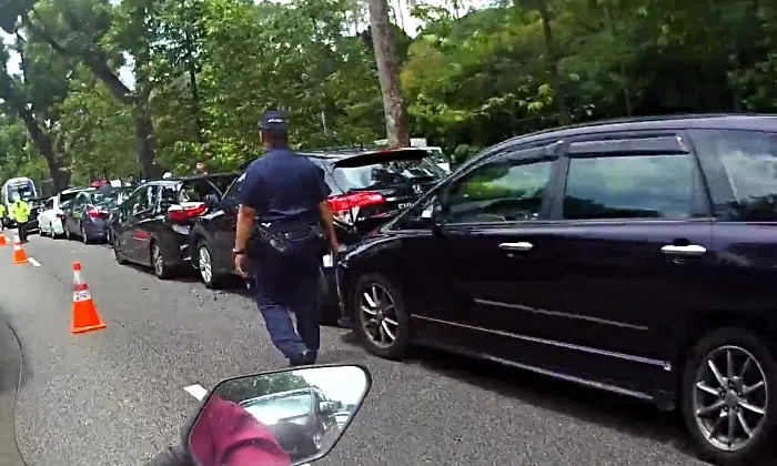 Driver and passenger taken to hospital after 8-car accident on AYE | STOMP