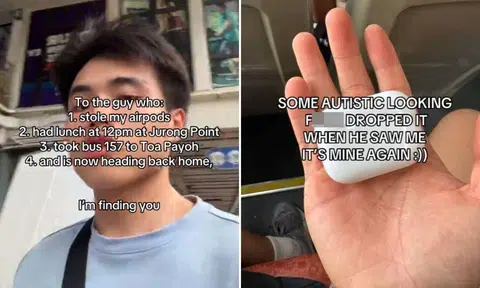 Man holding an Airpods Pro casing