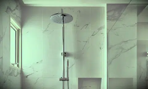 After she showered and dressed herself, he began touching her before he raped her in the master bedroom.