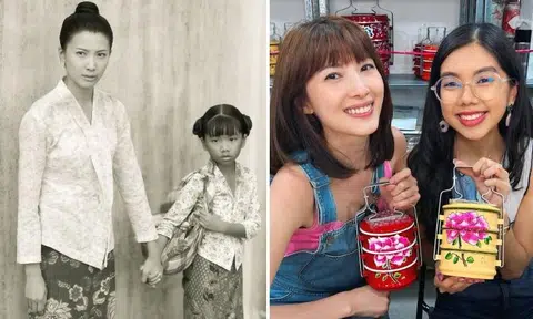 Little Nyonya star Jeanette Aw reunites with on-screen daughter after 17 years: 'You didn't complain'