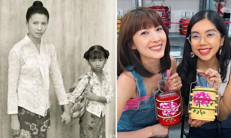 Little Nyonya star Jeanette Aw reunites with on-screen daughter after 17 years: 'You didn't complain'