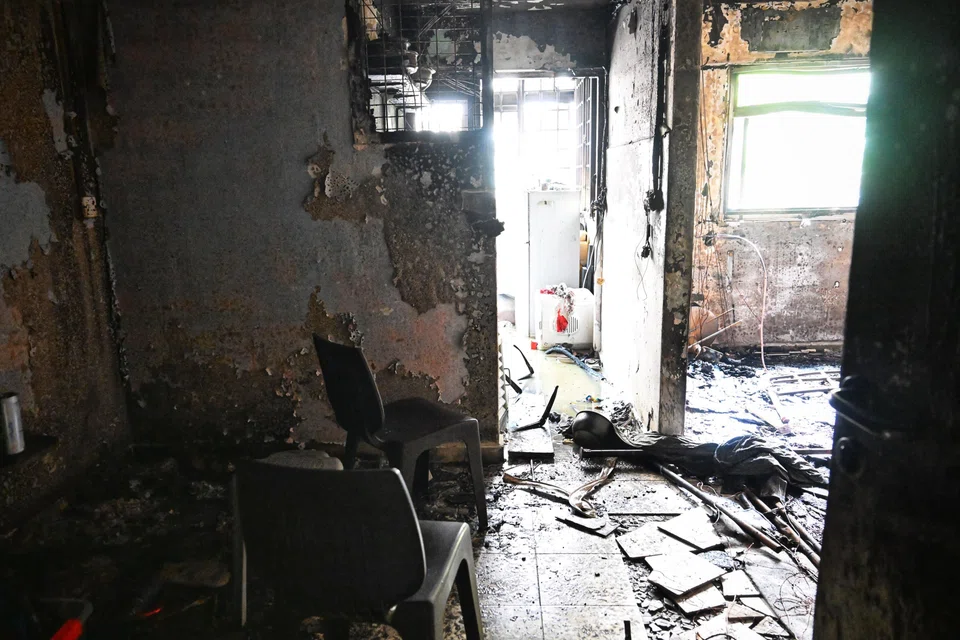 There were 22 AMD-related fires in Housing Board flats in 2024, compared to 20 in 2023 and 19 in 2022.