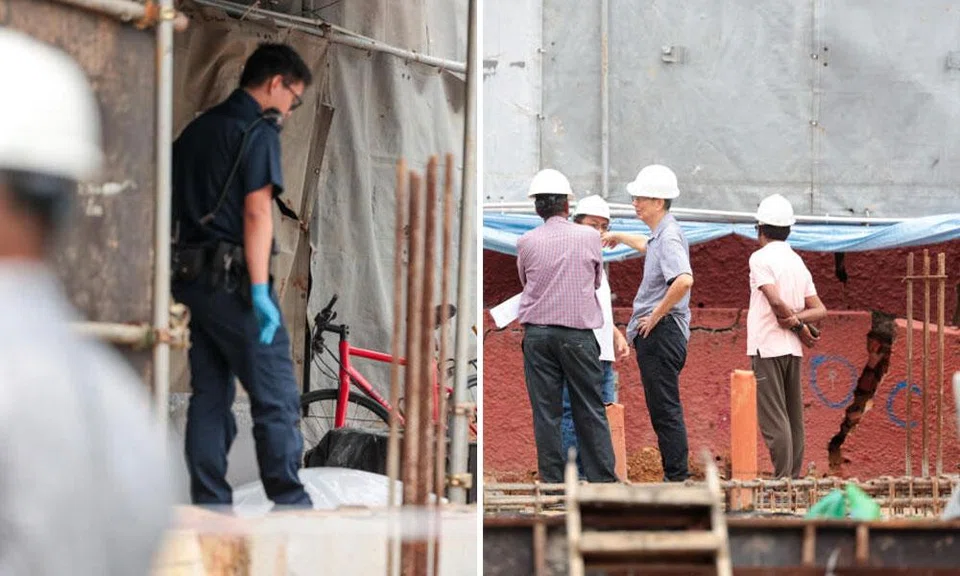 Construction worker dies after wall collapses at worksite in Upper Changi