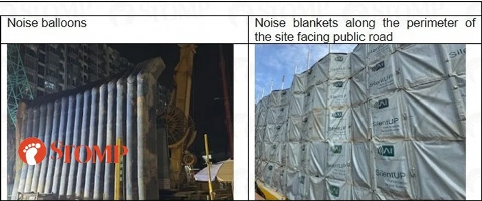 Where possible, 6m and 12m-tall noise barriers have been installed along the perimeter of the worksite with additional noise mitigation measures such as localised noise barriers.
