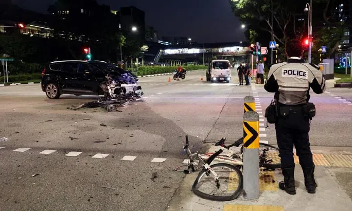 4 taken to hospital after accident involving pedestrian, cyclist and 2 ...