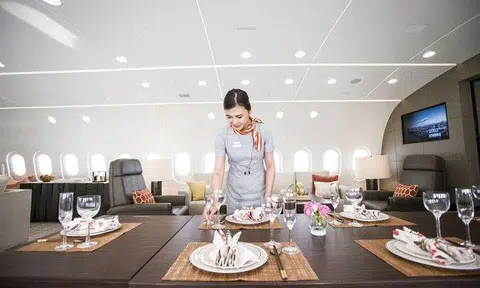 You won't believe that this is the inside of a plane