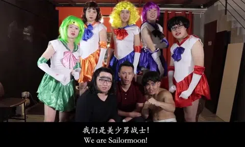 This Sailormoon wedding video will make you ROFL