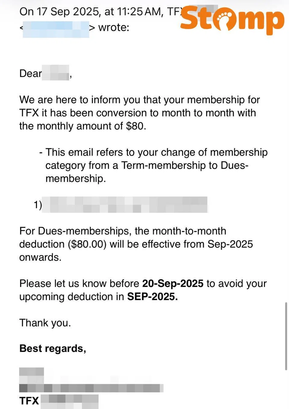 Ex-TFX member claims he was ‘scammed’ into membership