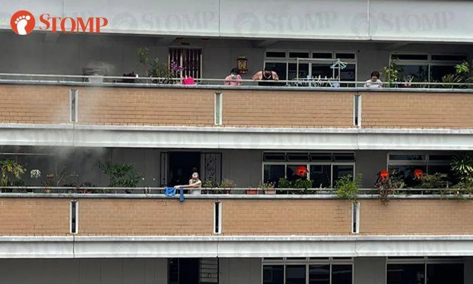 Kitchen fire breaks out in Serangoon flat