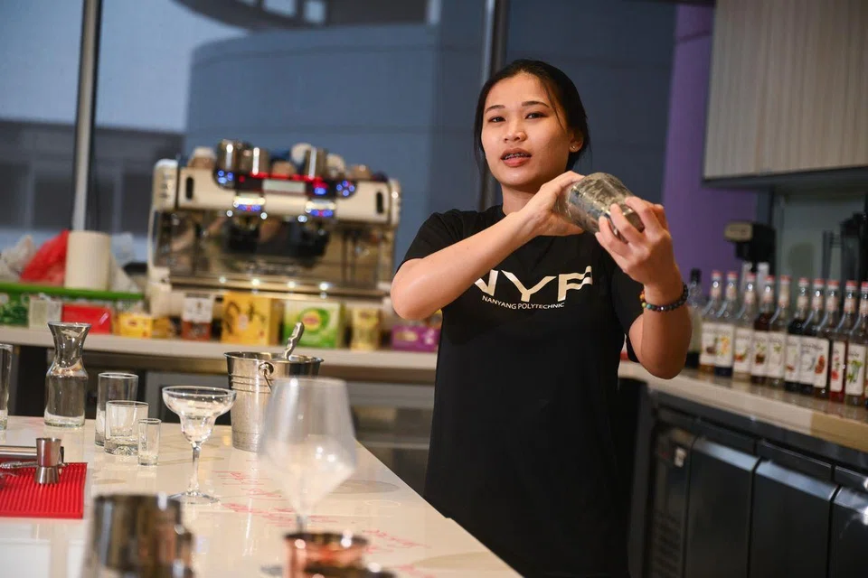 Down the line, Ms Amillie Chan, 21, hopes to pursue a degree in hospitality and eventually start her own bistro.