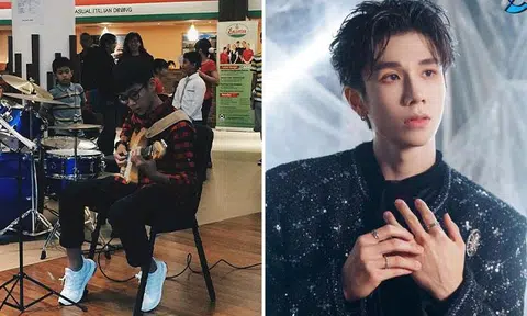 Singer Whylucas is the only Singaporean contestant on regional idol survival show Chuang Asia 2. PHOTOS: WHYLUCAS/INSTAGRAM, CHUANG ASIA 2