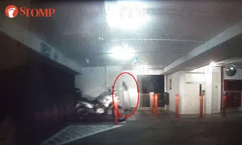 The truth behind 'ghostly figure' spotted at Yishun multi-storey carpark
