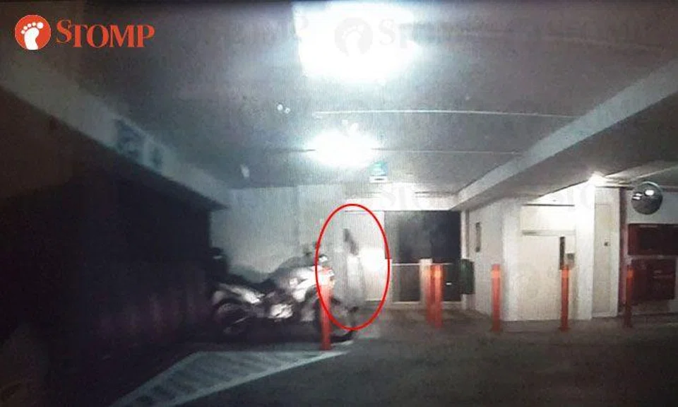 The truth behind 'ghostly figure' spotted at Yishun multi-storey carpark