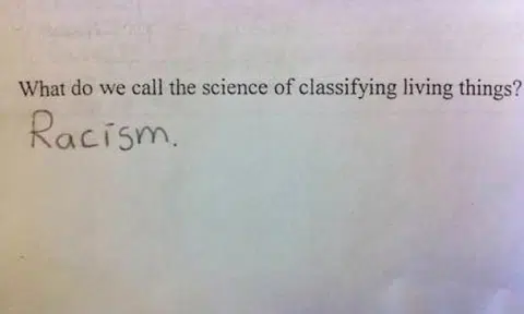 Students rebel with witty and sarcastic answers, raising more questions