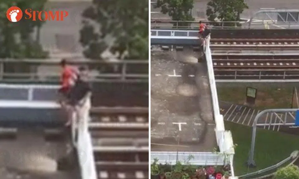 If they slipped from a carpark rooftop, it could have been the last selfie for these youngsters