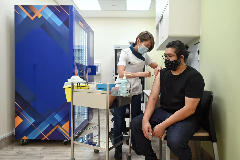 Influenza vaccination is available through polyclinics here.