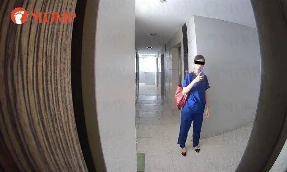 Stomper Liu, who lives in the apartment, has no idea she was.