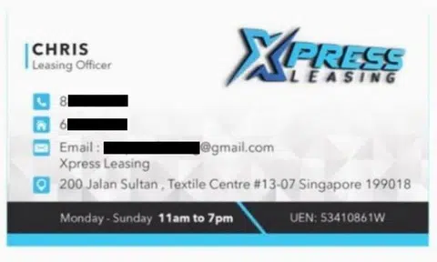 From the Xpress Leasing Facebook page.