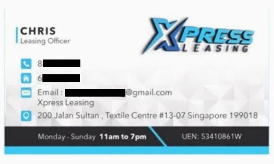 From the Xpress Leasing Facebook page.