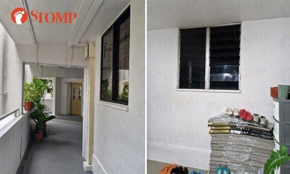 Neighbourly dispute involving residents at Block 107 Yishun Ring Road.