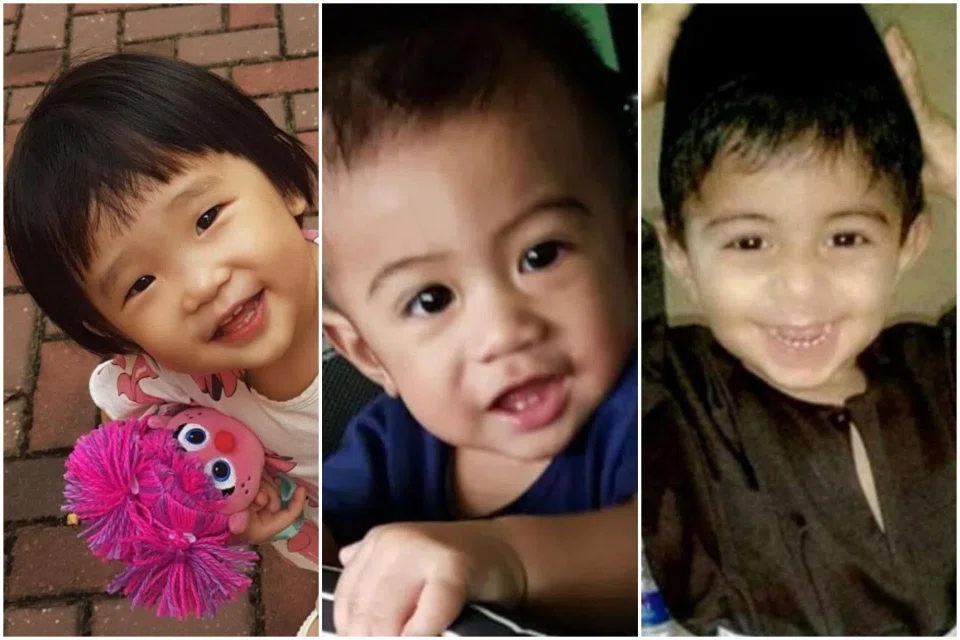 (From left) Megan Khung, Izz Fayyaz Zayani Ahmad and Mohamad Daniel Mohamad Nasser were among the cases of children who have died after being abused by those supposed to protect them.