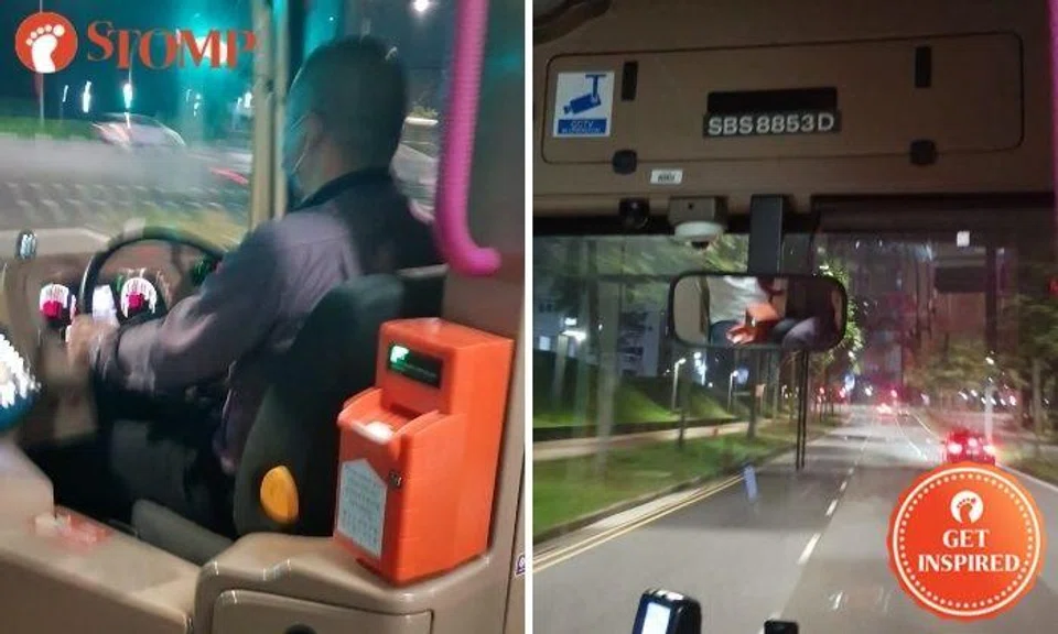 Kind bus captain gives a mask to elderly passenger who forgot his to allow him to board