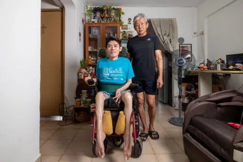He quit his career to care for his son who has muscular dystrophy