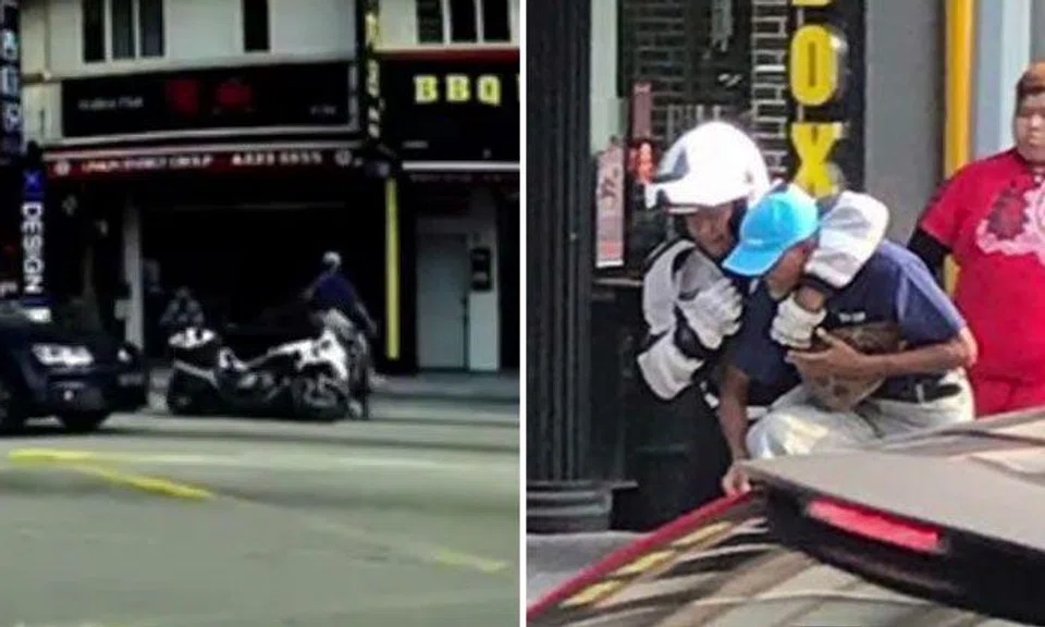 54-year-old cyclist arrested for drug-related offences after causing TP officer to skid and fall at Geylang Rd