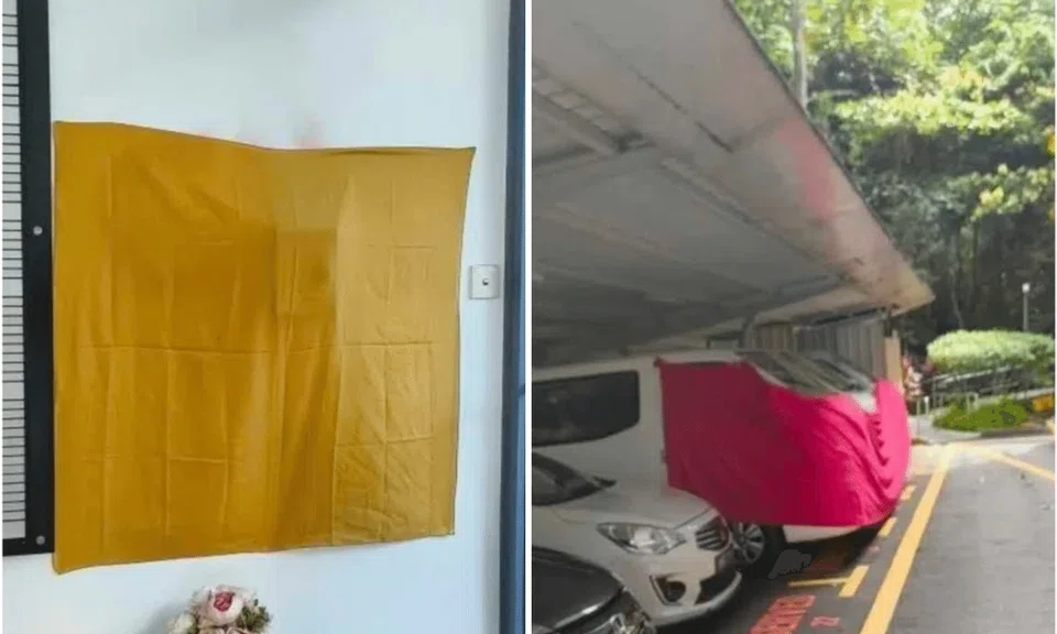 Graffiti was seen on at least three parked vehicles in Salvation Army's Upper Bukit Timah premises.