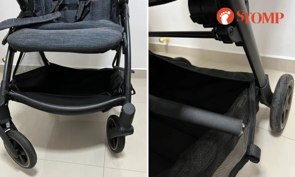 "The stroller was bent so badly that one of the supporting rods was broken and the stroller can't be used anymore.