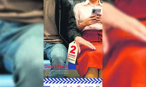 Controversial anti-molestation posters: Victims say they 'don't make sense' and lack sensitivity