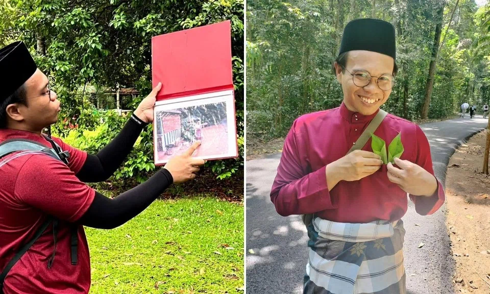 pulau ubin guide says identity attacked afer reciting azan
