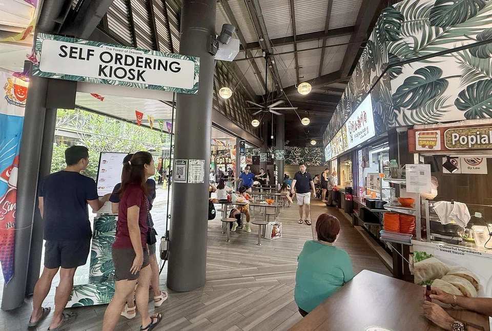 Hawkers at Bukit Canberra Hawker Centre are expected to offer app discounts and budget meals. 