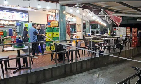 Man chides beer lady at Hougang coffee shop -- then ends up in fight and hospital