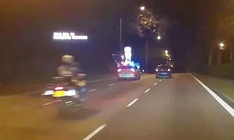 Man, 43, and woman, 34, arrested for drugs and traffic-related offences after dramatic car chase from Farrer Rd to Queensway