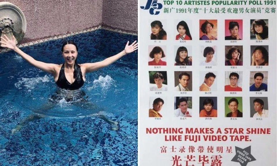 Aileen Tan posted on Instagram a viral poster of the Top 10 Artistes Popularity Poll 1991 organised by Lianhe Zaobao and Singapore Broadcasting Corporation, which was what Mediacorp was known as back then.