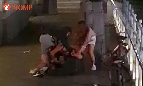 Two women arrested after fight at Eu Tong Sen Street