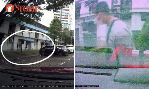 The Stomper shared dash cam video of the incident.