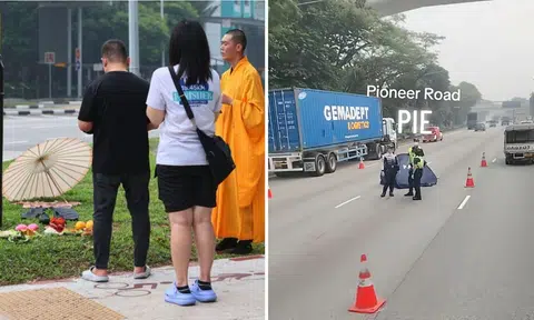 son woman dragged 1.5km