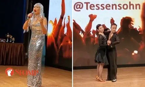 Three dancing couples and nine solo singers above the age of 50 competed in the event organised by Singapore Association for Continuing Education.