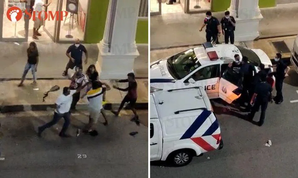 6 men arrested after fight breaks out in Little India | STOMP