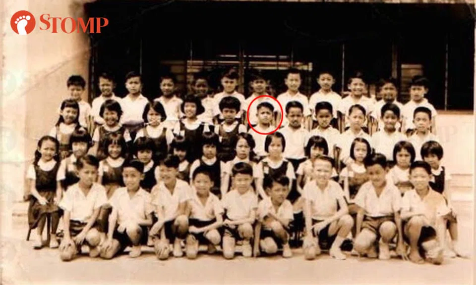 William (sixth from the right in the third row) is looking to reunite with his classmates from his 1968 Primary 2 class from Tanjong Rhu Primary School.