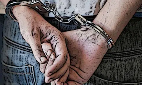 Man arrested for splashing paint on gates of 3 residential units